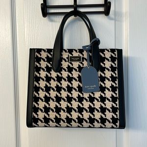 BRAND NEW, WITH TAGS, Kate Spade Houndstooth bag